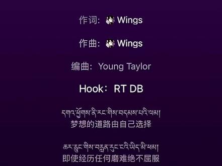 最新歌曲 藏歌wings