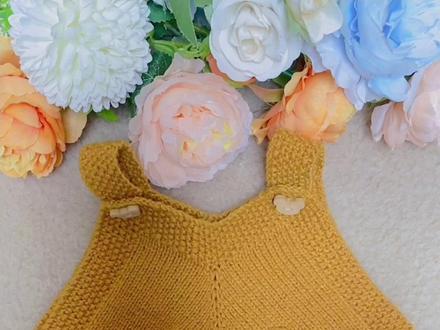 宝宝连体爬爬裤教程!#手工diy #手工编织零基础教学 #爱手工爱生活 #毛衣编织教程 #手工制作