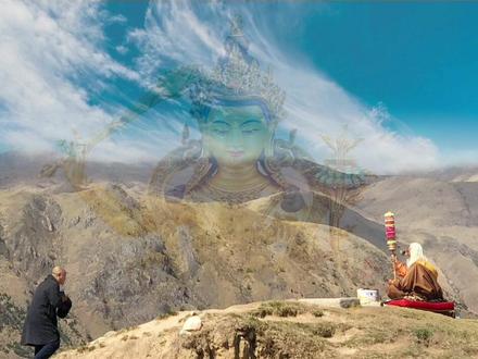 萨顶顶,左手指月 里蕴藏的宇宙奥秘…#修心修行 #禅悟人生 #情感 #人间清醒 #所遇皆美好 @萨顶顶