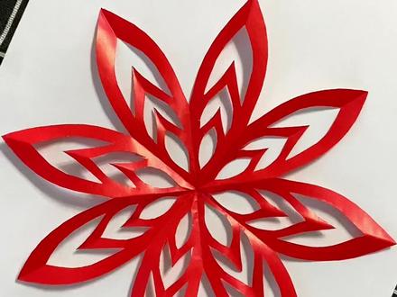 简单易学剪纸窗花#剪纸 #刻纸 #剪窗花 #民间手艺