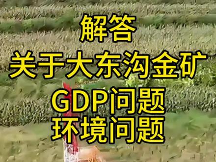 全网唯一大东沟航拍视频#大东沟金矿