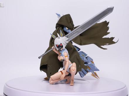 228元的狼人机娘到底行不行?癫狼 卡罗琳娜·罗尔菲 核能矩阵 #大人也要玩玩具 #机娘 #手办 #模型