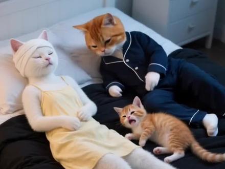 第4集:白猫生病无人关心#婆媳 #婚姻 #橘猫