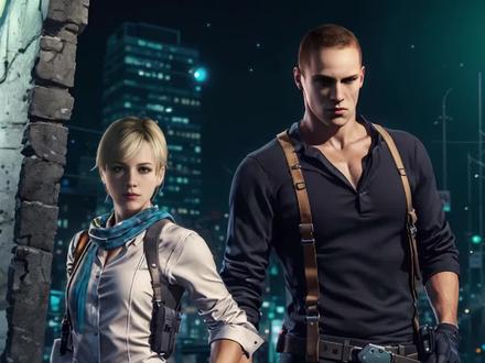 生化危机6克里斯篇/杰克篇#生化危机#ai绘画