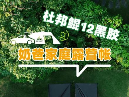杜邦鲲12黑胶一房一厅,奶爸车配上家庭式露营完美!#理想车尾帐篷 #理想露营 #理想露营模式 #理想L9 #露营 #露营装备 #杜邦车尾帐篷