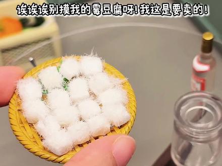 当霉豆腐入侵食玩届
手工微缩版霉豆腐来啦,不好吃不要钱~
#大人也要玩玩具 #霉豆腐 #食玩 #微缩场景 #手工diy