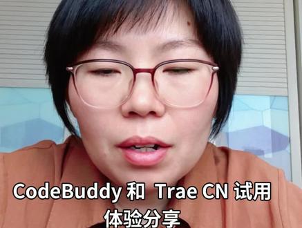 CodeBuddy和Trae CN 这两款AI工具使用体验分享