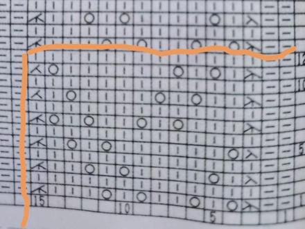 双叶子花镂空花样教程,喜欢点关注收藏奥,羊绒线编织,#爱生活爱编织 #手工diy #做手工我是认真的 #教程 #织毛衣花型教程
