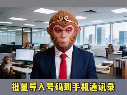 #通讯录导入导出 批量导入号码到手机通讯录,再也不用人工一个个录了
#电脑技巧 #excel转换vcf #vcf通讯录 #通讯录导入导出软件