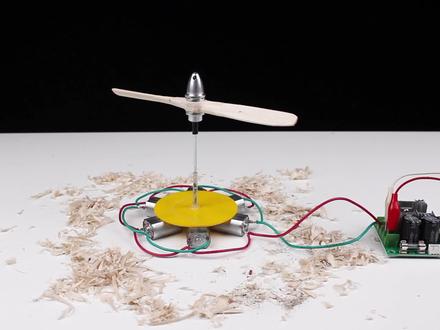 【手工制作】V6 飞机发动机,制作飞机(1)