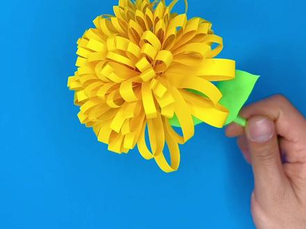 清明节要到了教你用A4纸做一朵漂亮的菊花 缅怀先烈 祭奠英雄#手工 #手工折纸 #做手工 #清明节缅怀先烈 #清明节