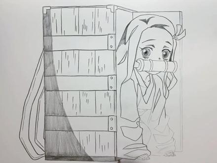 怎么画祢豆子
#鬼灭之刃 #祢豆子 #抖音同人图鉴 #一学就会