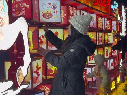 今年的古塔公园庙会,谁还没来逛一逛呢?#寻找年味 #旅行推荐官 #跟我的城市合个拍 #花灯 #锦州文旅