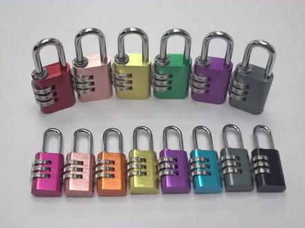 3位滚轮密码挂锁忘记密码 #密码挂锁滚轮 #密码挂锁不锈钢