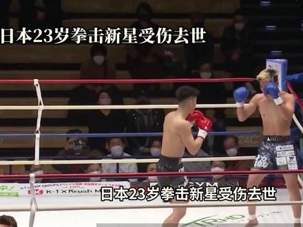 日本23岁拳击新星受伤去世 #搏击 #职业拳击 #ko