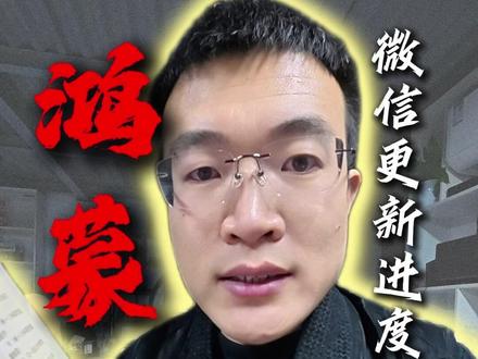 鸿蒙6.0微信的更新进度 #微信 #鸿蒙 #华为 #手机设置 #手机使用技巧