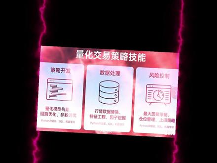 3月26日 如果你从事量化交易开发或者对量化金融感兴趣,那么接下来的几个技能或许能帮到你 #量化交易 #skills #技能库 #金融 #股票