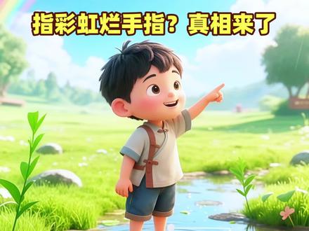 指彩虹烂手?真相来了#民俗禁忌#冷知识 #民俗文化 #原创作品 #知识科普 @嘉益育儿经