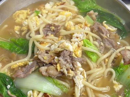 10分钟都不用就可以做出超好吃的鸡蛋瘦肉面! #面条的n种吃法 #好吃的面条做法