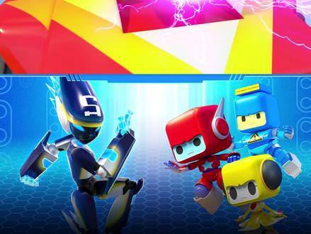 冰湖之战:布鲁可冰上作战,吐司蛋被电到冒烟#动画 #轻漫计划 #布鲁可动画