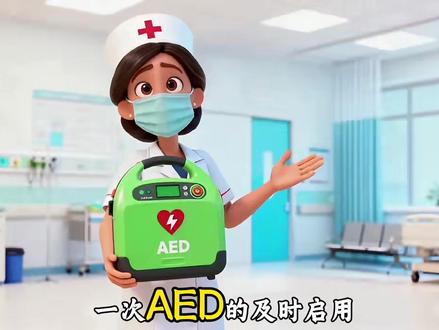 生活中若有人突发心跳骤停,身边一台AED便能成为救命的关键。它操作简单,可自动分析心律并实施电击,在“黄金四分钟”内为生命争取时间。学会使用AED,你我都能成为生命的守护者。#知识科普 #急救 #AED