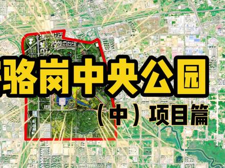 全方位解密骆岗中央公园(中)项目篇#骆岗 #骆岗