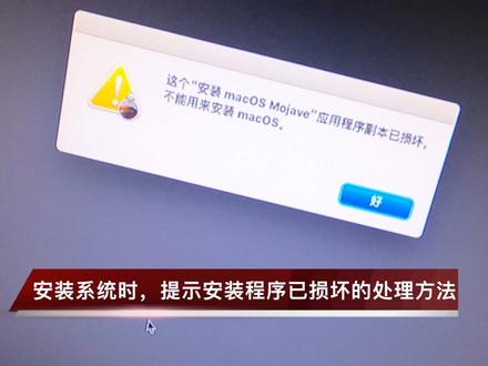 安装苹果系统时提示副本验证不通的处理方法 #mac #黑苹果