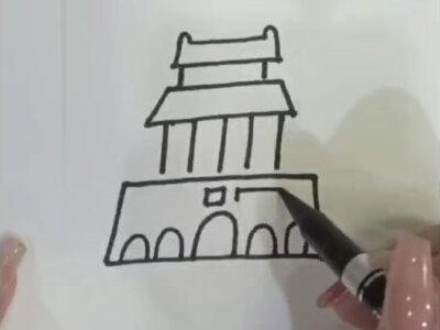 #天安门#零基础学画画