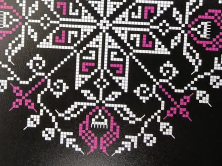 黄梅挑花的基础图案针法,快来学吧#非遗传承