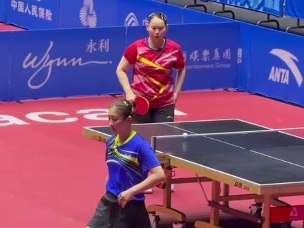 陈梦底子太厚了,何卓佳根本越不过她这座大山,不愧是奥运冠军!