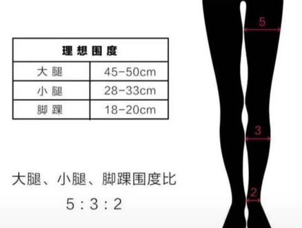 你们问得最多的腿围来啦,快告诉我你的腿围达标了吗?#瘦腿 #腿型 #腿围 @抖音小助手