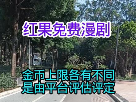红果免费漫剧金币上限各有不同,是由平台对账号评估评定。#解决宝子们的剧荒问题 #森林跑道 #看剧找红果 #看剧不解锁不卡顿直追到结局 #公园周边环境