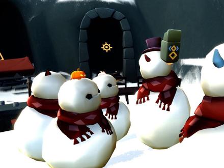 ⛄️原来群殴就可以变成雪人
#光遇#光遇雪人