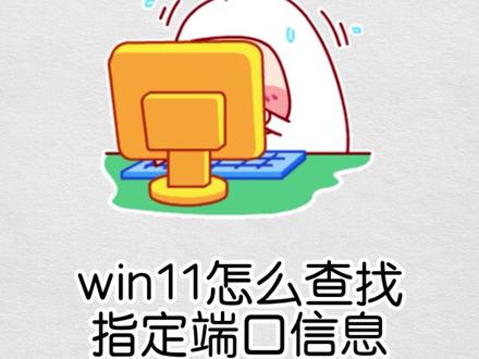 win11怎么查找特定端口信息 #win11 #端口 #电脑小技巧