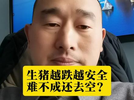 生猪越跌越安全,难不成去空?#交易#生猪