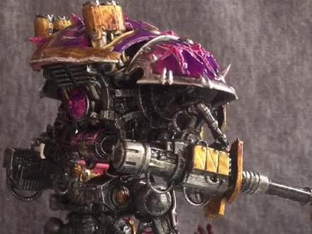 #战锤40k 自制自涂战锤帝国泰坦