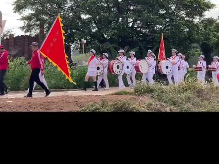 算得上黄坡自然村出游最大场面吗#黄坡平城