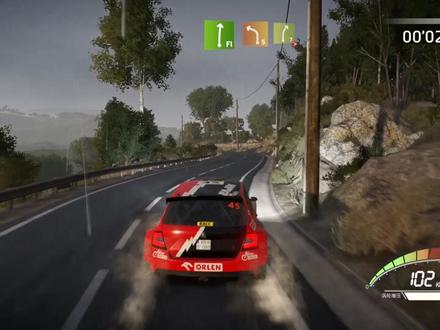 #wrc7 刷线上 比世界第一差一分钟 不知道第一名怎么跑的