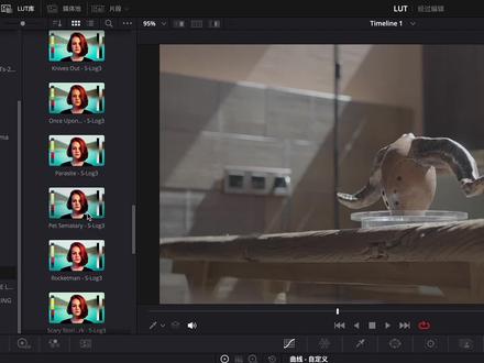 你在刚开始套LUT时,是否也遇到过这种情况?#达芬奇调色 #lut #灰片调色 #电影感调色