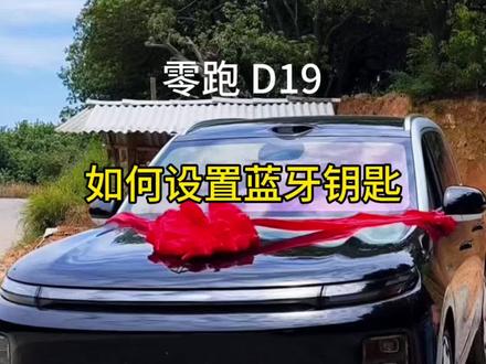 零跑 D19 蓝牙钥匙正确设置方法,非常好用赶紧收藏起来吧#零跑 #零跑D19 #零跑知识