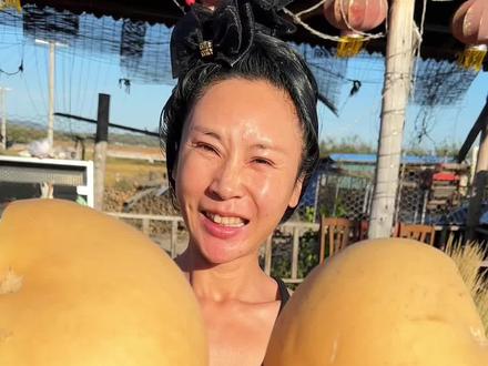 #记录我的农村生活 #农村小院 #葫芦瓢 小时候的回忆