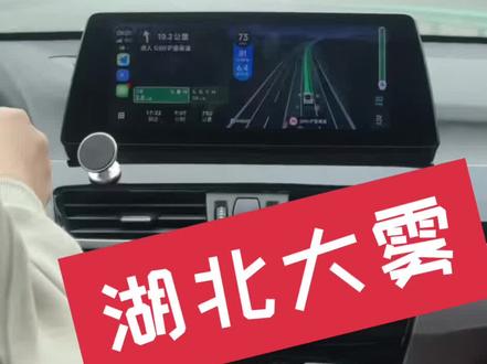 湖北的路太不好走,全是大雾,最重要的是车都不打 双闪#湖北大雾 #武深高速湖北 #自驾的路上 #旅游攻略 #带娃出行