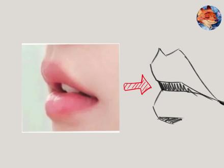 嘴巴画法,只需记住三个圆两个闭塞#艺术在抖音 #艺术种草指南 #青年创作者成长计划 #绘画教程 #拒绝废话#科普#冷知识#省流