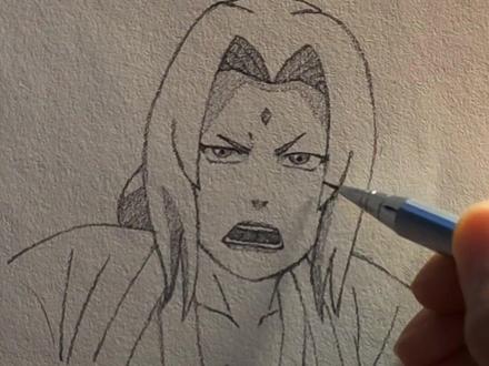 学废了没有?#纲手 #绘画教程 #热门推荐