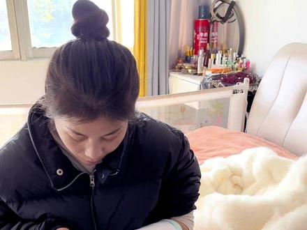 #上热门 秋衣棉袄教程,这是妈妈牌的一针一线都是妈妈对孩子的爱,#老家生活 #纯棉花 #棉袄