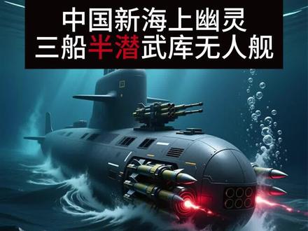 三船体半潜舰无人武库舰 中国造出全球首艘“三体半潜无人舰”,雷达上看它竟像一艘小渔船?
#军事科技 #国防 #无人系统 #海军装备