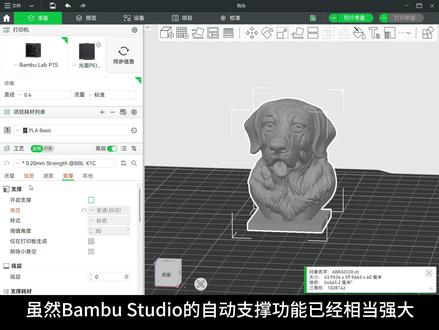 Bambu studio 支撑进阶设置指南(三) #拓竹 支撑大师的必修课:掌握手动绘制,让支撑只出现在该出现的地方