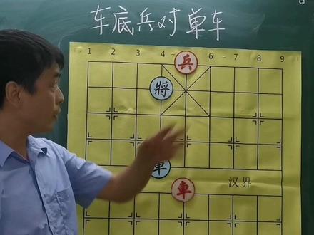 #象棋 #象棋基本残局 车底兵对单车要点简介