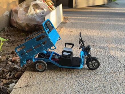 说出你的故事,让我帮你改一辆遥控三轮车#diy #模型玩具