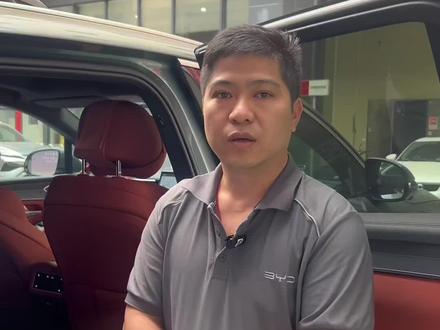 #比亚迪售后#唐L车型后排座椅调节